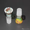 Miska szklana z uchwytem do fajek wodnych Bong dab rig męski 14mm 19mm wspólne 18mm żeńskie szklane miski