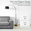 SMART WIFI SOCKETS Wireless Switch Round US-kontakter APP Fjärrkontrolluttagsuttaget Timing Switch för Android IOS Home Automation