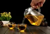 Clear Borosilicate Glass Teapot With Stainless Steel Infuser Strainer Heat Resistant Loose Leaf Tea Pot9677740