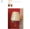 Moderna Sconce Wall Lights Luminaria Bedside Reading Lamp Swing Arm Wall Lamp E27 Crystal Wall Sconce Badrumsljus256G