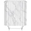 Home Decor Ceramic Tile Color Texture Geometric Bathroom Shower Curtains Frabic Waterproof Polyester Bath Curtain With Hook