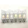 Dimmbare E14 E12 E17 Filament Led Lampe 220V 110V 2W 4W 6W Led Edison Glühbirne glas Dimmen Filament Kerze Lampen Weihnachten Lichter