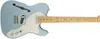 Custom Shop USA Elite Line Mystic Ice Blue Guitarra eléctrica White Pearl Pickguard, pastilla de cuello de una sola bobina, 3 puentes de montura de latón