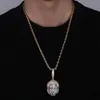 хип-хоп фильм Child039s Play кулон ожерелья для мужчин и женщин роскошные бриллианты мультяшные подвески 18-каратное позолоченное медь цирконы an8914859