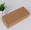 Boîte de tiroir en carton de papier Kraft écologique chaussettes sous-vêtements emballage cadeau boîte de papier de stockage couleur mélangée