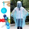 Portable Fashion One-time Raincoat Ball Impermeabili usa e getta Poncho Rainwear Travel Rain Coat Rain Wear for Camping Fishing DHL