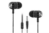 04 Tyg 3.5mm Sport Wired Earphone Stereo Buller Avbryter Headset Portable Bass Sound Earpiece för Xiaomi Samsung LG HTC