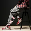 M-5XL Heren Lading Broek Harajuku Side Pocket Harem Hip Hop Dance Comfortabele Plus Size 2021 Casual Men1