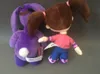 사랑스러운 Katemim Mim Purple Rabbit Plush Toy Gift Soft Toy 7Quot 세트 2 Y2007035031072