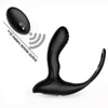 Heating Cockrings Prostata Massager Man 10 Speeds Wireless Remote Control USB Charging Sex A654