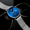 ニボシブランドの豪華な恋人ウォッチペアの防水男性女性カップル時計Quartz wristwatch男性女性ブレスレットRelogio Masculino208g