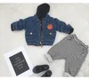 2018 automne hiver garçons vêtements filles vêtements enfants jeans vestes manteau bobo choses vstidos bébé garçons vêtements robes enfants caillot