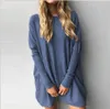 Nya Oversized Women Long Batwing Sleeve Långärmad Sweatshirt Sweater Jumper Pullover Ladies Loose Top Shirt