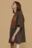 Fashion-2019 Fashion Women Женщины мужская футболка хлопковая короткая уличная хип-хоп футболка S-2XL 005
