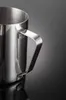 12oz Stainless Steel Milk Frothing Pitcher Cappuccino Pitcher Coffee Mug Pouring Jug Espresso Cup Latte Art Mug