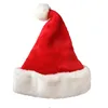 أحمر سانتا كلوز قبعة رشاقته الترا لينة أفخم عيد الميلاد تأثيري قبعة زخرفة عيد الميلاد الكبار حزب عيد القبعات عيد الميلاد القبعات DBC VT0918