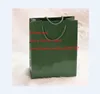 Groen merk bekijk originele doos papieren kaart portemonnee cadeau dozen handtas 185 mm 134 mm 84 mm 0 7 kg voor 116610 116660 116710 308L