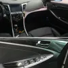 Car-styling 3d / 5d Carbon Fiber Car Interior Center Console Färg Ändra gjutning Klistermärke Dekaler för Hyundai Sonata 8 2011-2014