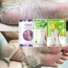 Efero Lavendel Aloe Fußmaske Entfernen Sie abgestorbene Haut Heels Fußschalenmaske für Beine Peeling Socken für Pediküre -Socken9772529