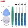 Mini Screwdriver Set 7 Pcs 8 in 1 Repair Open Tools Set With 0.6Y 0.8 Pentalobe 1.5 Phillips Slotted For iPhone 4 5 6 7 8 Plus X Xs Samsung