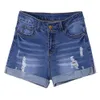 Heta damer kort byxor kvinnor sommar casual byxor kvinnor sommar 2019 rippade hål mini jeans denim shorts y521