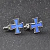 High Quality Fashion DIY Silver Plated Four Leaf Clover Cufflinks For Mens Women Shirt Brand Cuff Buttons Wholesale Cuff Links