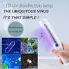 2021 tragbare Desinfektion Stick Lampe Handheld UVC Licht Keimtötende uv sterilisator Maske Home Reise Sterilisation