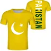 PAKISTAN t shirt diy custom name number pak t shirt nation flag islam arabic islamic pk pakistani arab print po clothing4069302
