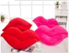 Cotton Lip Shaped fronha cintura Lance Home Decor