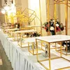 Глянцевая золотая железная стойка с акриловым держателем для вечеринки десерт конфеты cookie кекс держатель свадебные цветы торт стенд шведский стол