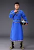 Abbigliamento da palcoscenico nazionale costume mongolo abito da uomo danza popolare classica stile etnico abito maschile carnevale fantasia abbigliamento208d