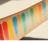 Palette d'ombres à paupières colorées d'été 63 couleurs mat miroitant Palette d'ombres à paupières brillantes Kit de maquillage pigmenté en poudre soyeuse