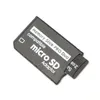 MSメモリースティックProデュオアダプターコンバーターのためのメモリーカードアダプターmicroSD TF PSP 1000 2000 3000 DHL FedEx EMS無料船