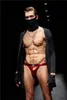 Jockmail 섹시한 남성 속옷 Jockstrap 남성 끈과 G 문자열 확대 콕 링 게이 남성 속옷 음경 운동 선수 스트랩