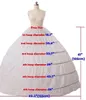 6 Hoops Braut Hochzeit Petticoat Ehe Gaze Rock 2019 Crinoline Unterrock -Hochzeitszubehör Jupon Mariage CPA206 229W