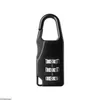 7styles 3 Mini Dial Digit Lock Numero Codice Password Combinazione Lucchetto Sicurezza Viaggio Blocco sicuro per lucchetto Zaino Bagagli Loc2158244