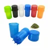 10pclot Plastic Herb Grinders Crusher Herbal Mill Grinder Durable Storage Can Random Color4283982