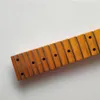 1 pcs New Full scalloped Guitar Neck Replacement 24 Fret Maple ST style Floyd rose nut6382276