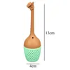 Silicone Hand Gesture Tea Infuser Reusable Silicone Gesture Thumb Ok Yeah Palm Love You Style Tea Infuser Herbal Spice Infuser5603953