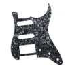 Multi Color 3 Ply 11 Holes SSH Guitar Pickguard antiscratch Plate for St Fd Electric Guitar2408144