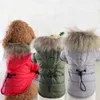 Animaux Manteaux Doudoune Manteau Automne Hiver Vêtements Chiot Petits Parkas Pour Chiens Vêtements Pour Animaux domestiques Roupa De Cachorro Dropship