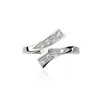 Sterling in argento chiaro cubico regolabile piede coda di punta anelli di punta di punta della spiaggia gioielleria femminile Whole YBLH50012446995