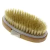 Wholesale-Wood Wooden Body Brush Massager Bath Shower Back Spa Scrubber