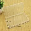 High Quality Transparent plastic box Storage Collections Product packaging box dressing case Clear Box 17.6x10.4x2.4cm LX2820