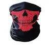 Balaclava Crâne Demi-masque Écharpe magique Foulard Cyclisme sans couture Cache-cou de protection Équipement tactique extérieur Masques de plongée pour hommes Femmes