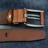 2019 New Super fashion men belt cow genuine leather luxury strap male belts for men new Desinger classice vintage pin buckle 5722644