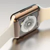 Étui à placage de luxe pour le boîtier de montre Apple 44 mm 40 mm 42 mm 38 mm Couvercle protecteur de protecteur pare-parector série Apple Watch 6 SE 5 4 3 2 AC1430212