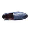 2019 Chaussures pour hommes marque tresse en cuir conduite décontractée oxfords chaussures Men Loafers moccasins italien chaussures pour hommes Flats7506604