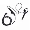 2 Pin 3.5mm / 2.5mm Ear Bar Oortelefoon Mic PTT Walkie Talkie Headset voor Kenwoo O9A9