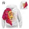 Sweatshirts Wolf 3D Print Kids Hoodies for Girls Children's Sweatshirt for Boys Girls Sweat Shirt Child Boy Hoodies for Baby Girl355n